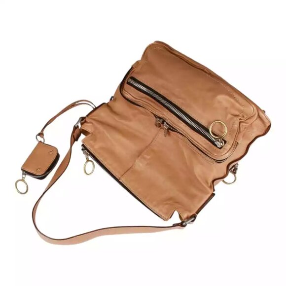 Authentic Chloe Tan Leather shoulder bag - Picture 13 of 15